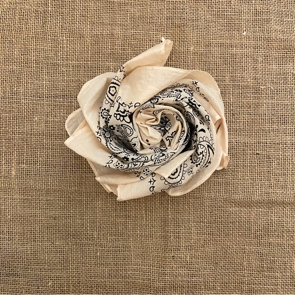 BANDANA Set Hand Dyed Sun Bleached "Happy Hour” Set of 4) ⭐️NWT - Picture 7 of 11